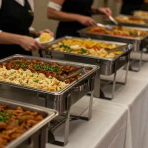 Casual Buffet Wedding Catering