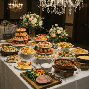 Elegant Buffet Wedding Catering